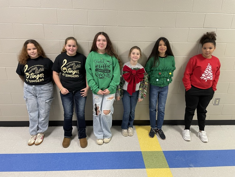 Ugly Christmas Sweaters and Stinger Singers 