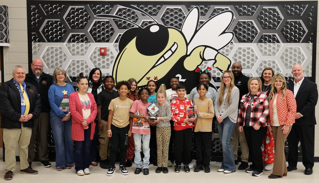 Van Wert Elementary - Let's Read, Georgia awards 1st Place