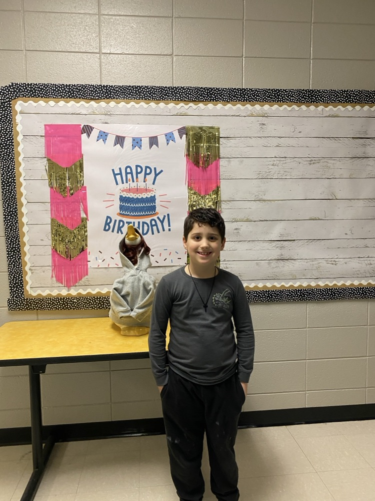 Happy Birthday to the following students who celebrated a birthday recently!! #happybirthday