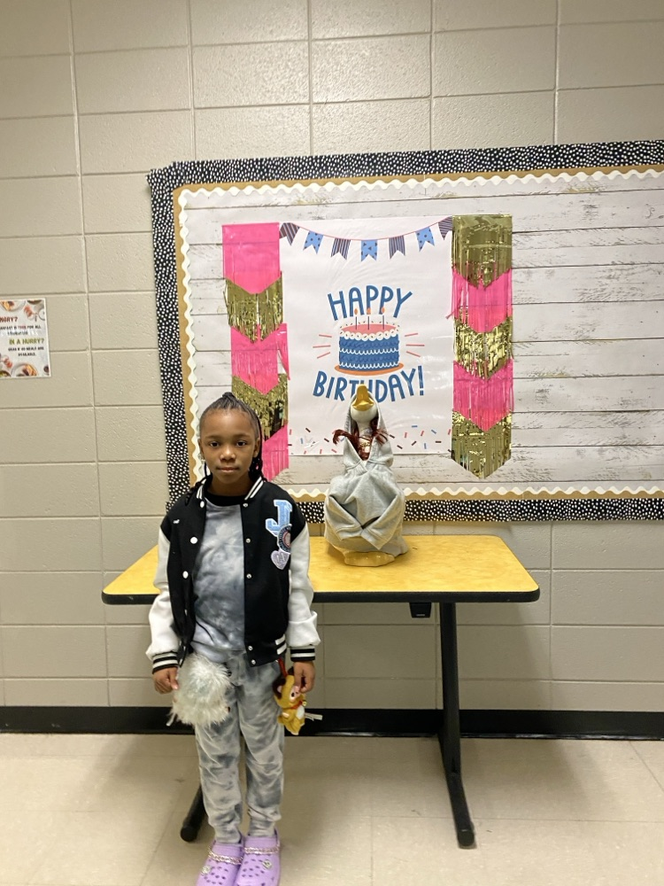 Happy Birthday to the following students who celebrated a birthday recently!! #happybirthday pictured is a student posing with the goose who has a birthday this week