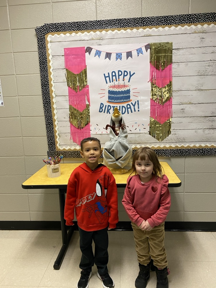Happy Birthday to the following students who celebrated a birthday recently!! #happybirthday pictured is a student posing with the goose who has a birthday this week
