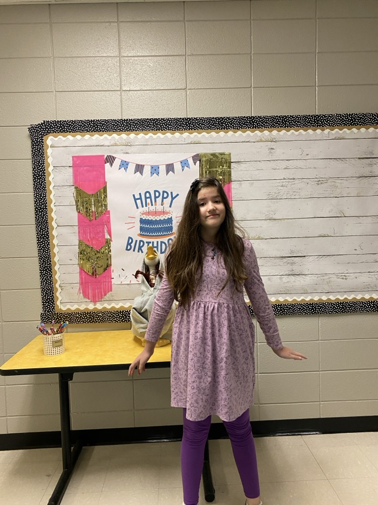 Happy Birthday to the following students who celebrated a birthday recently!! #happybirthday pictured is a student posing with the goose who has a birthday this week