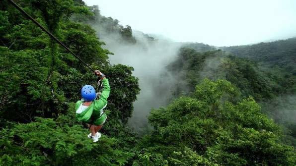 Zip-Lining in Costa Rica