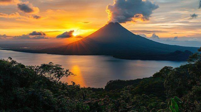 Costa Rica volcano