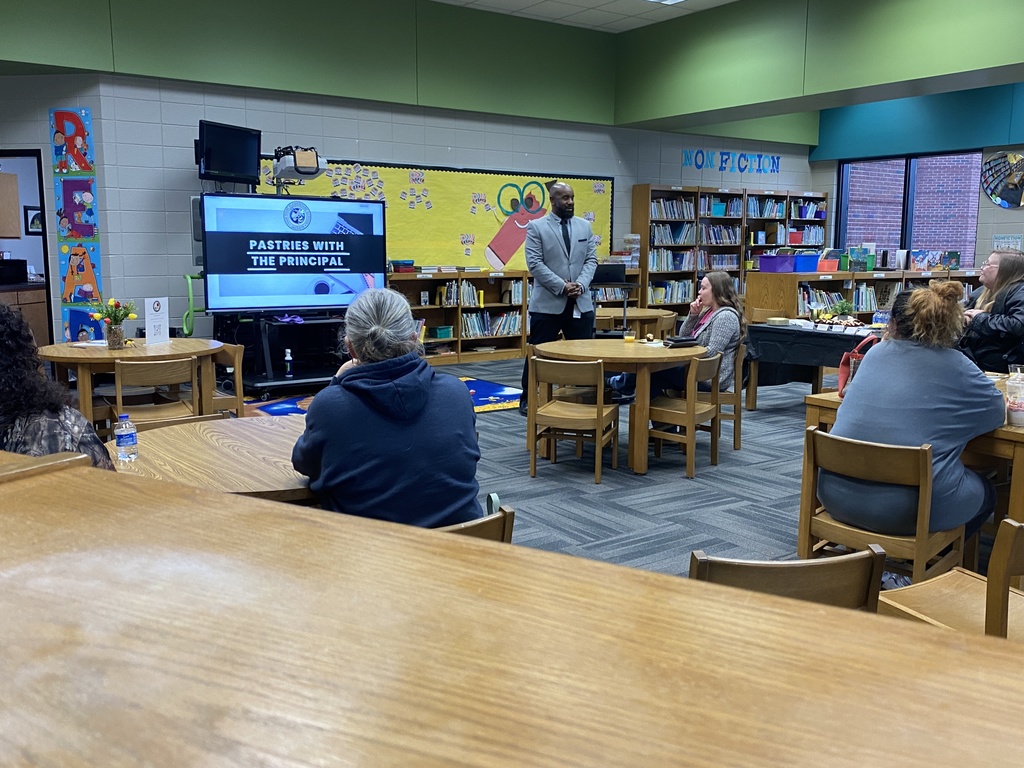 Thank you to all the parents and family members who attended yesterday's Pastries with the Principal. You help make our school run smoothly.