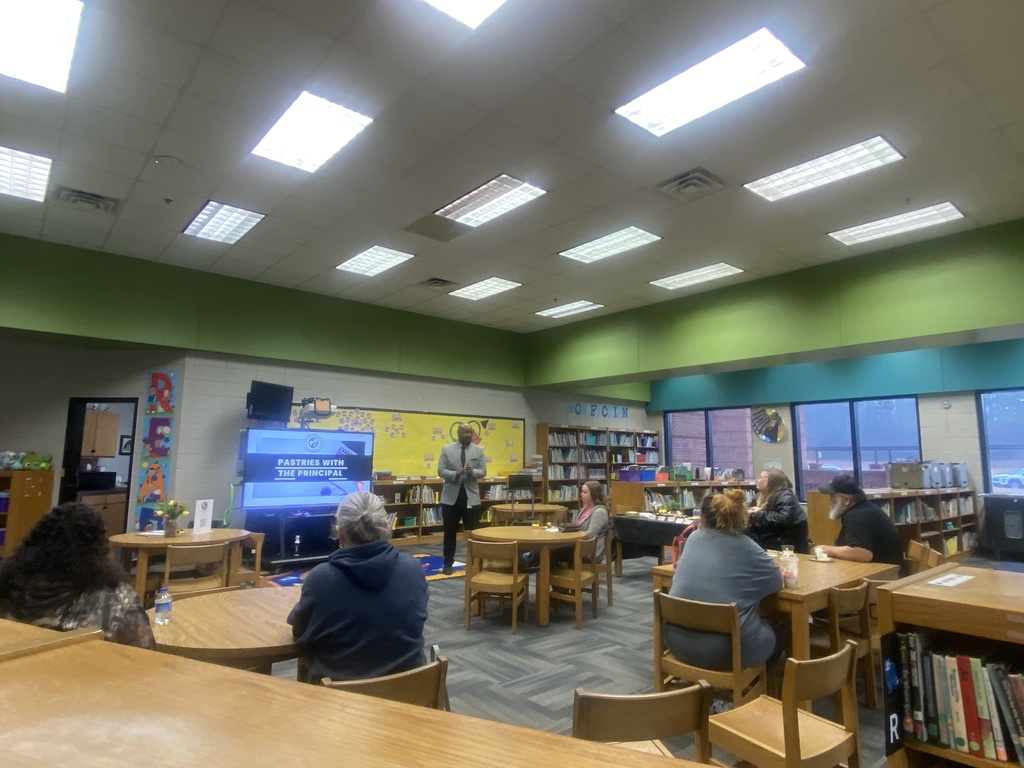 Thank you to all the parents and family members who attended yesterday's Pastries with the Principal. You help make our school run smoothly.