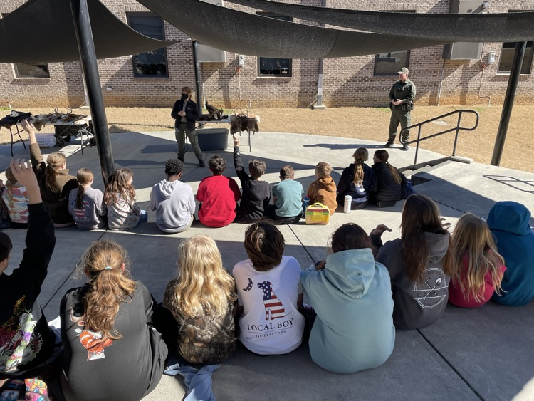 We learned about safety in the great outdoors.