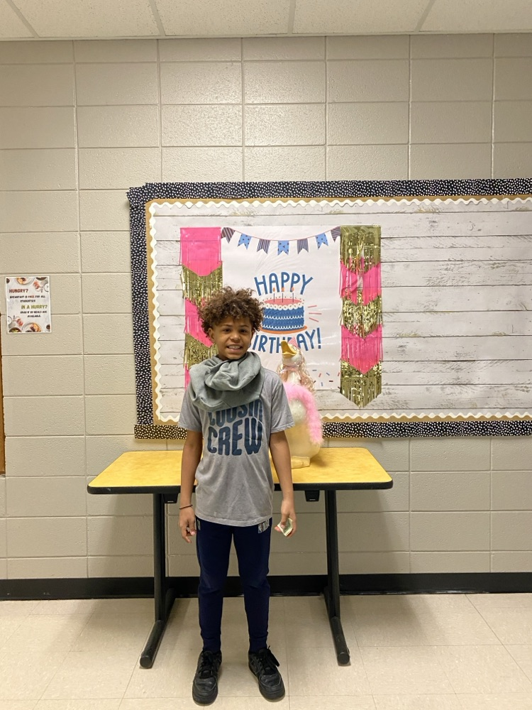 Happy Birthday to the following students who celebrated a birthday recently!! #happybirthday