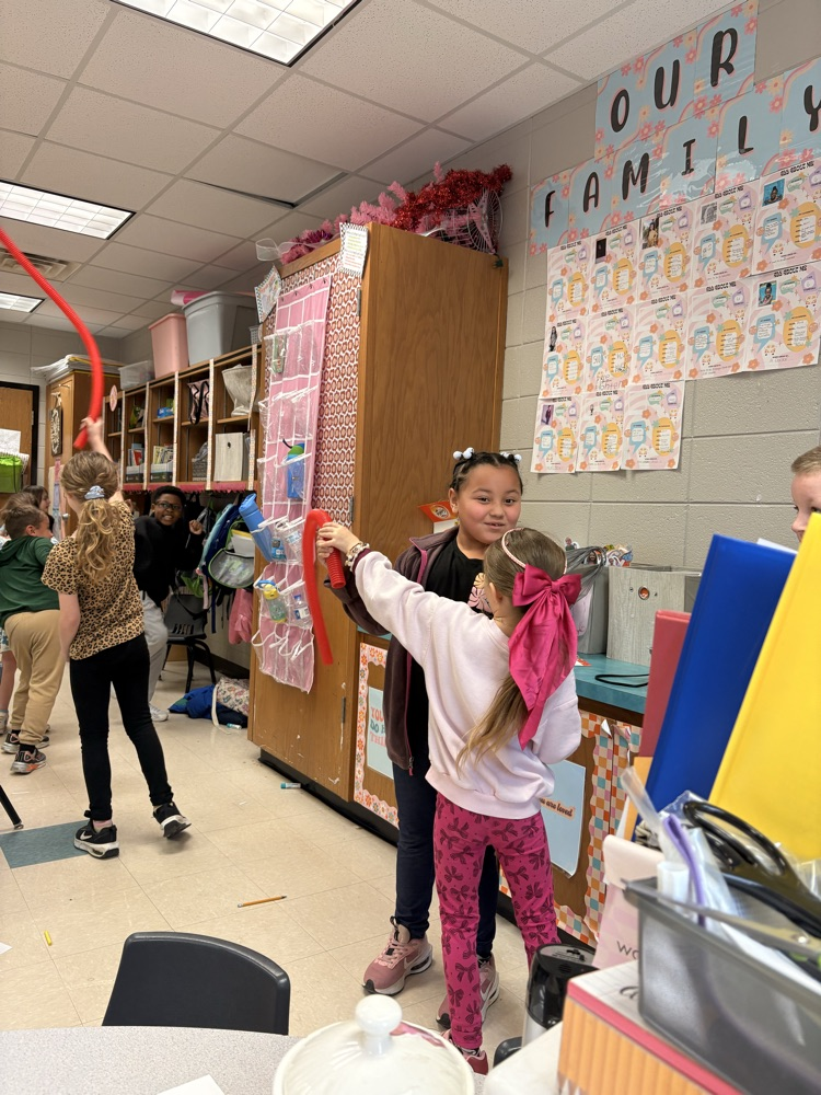 Dr. Bob visited 1st grade yesterday. #scienceisfun #learningisfun picture of students experimenting with sound and objects to make sound 