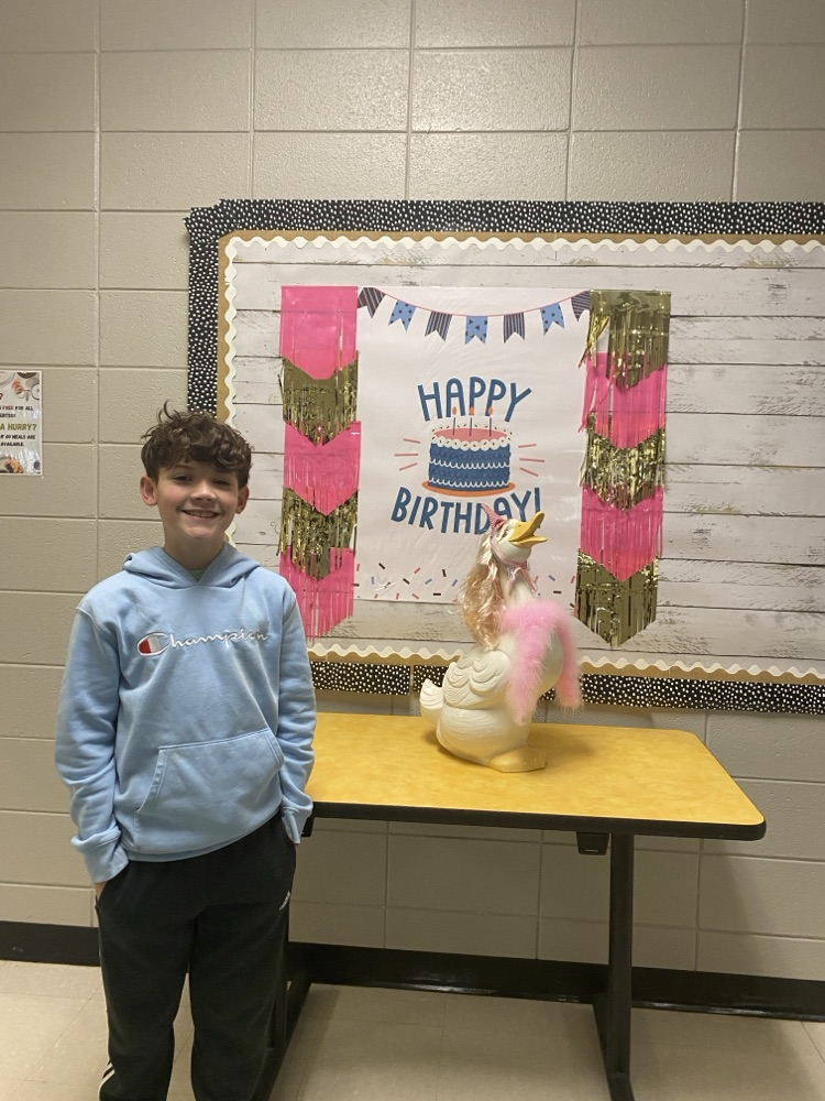 Happy Birthday to the following students who celebrated a birthday recently!! #happybirthday