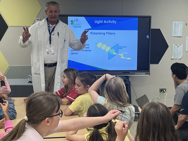 Dr. Bob visits 4th grade!