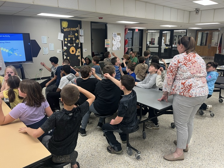 Dr. Bob visits 4th grade!