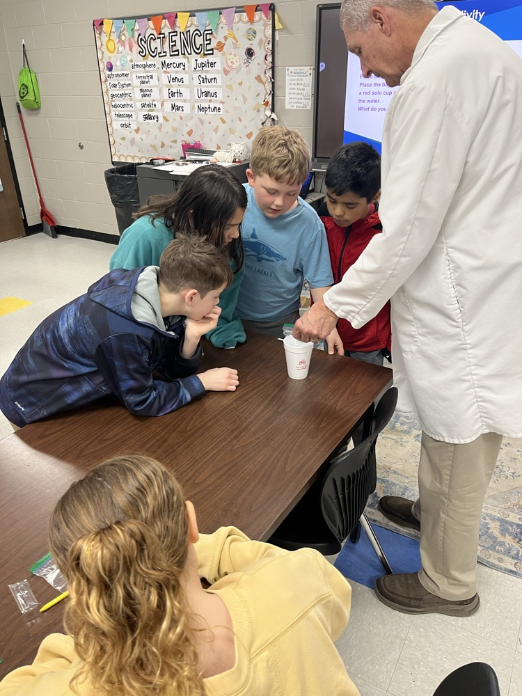 Dr. Bob visits 4th grade!