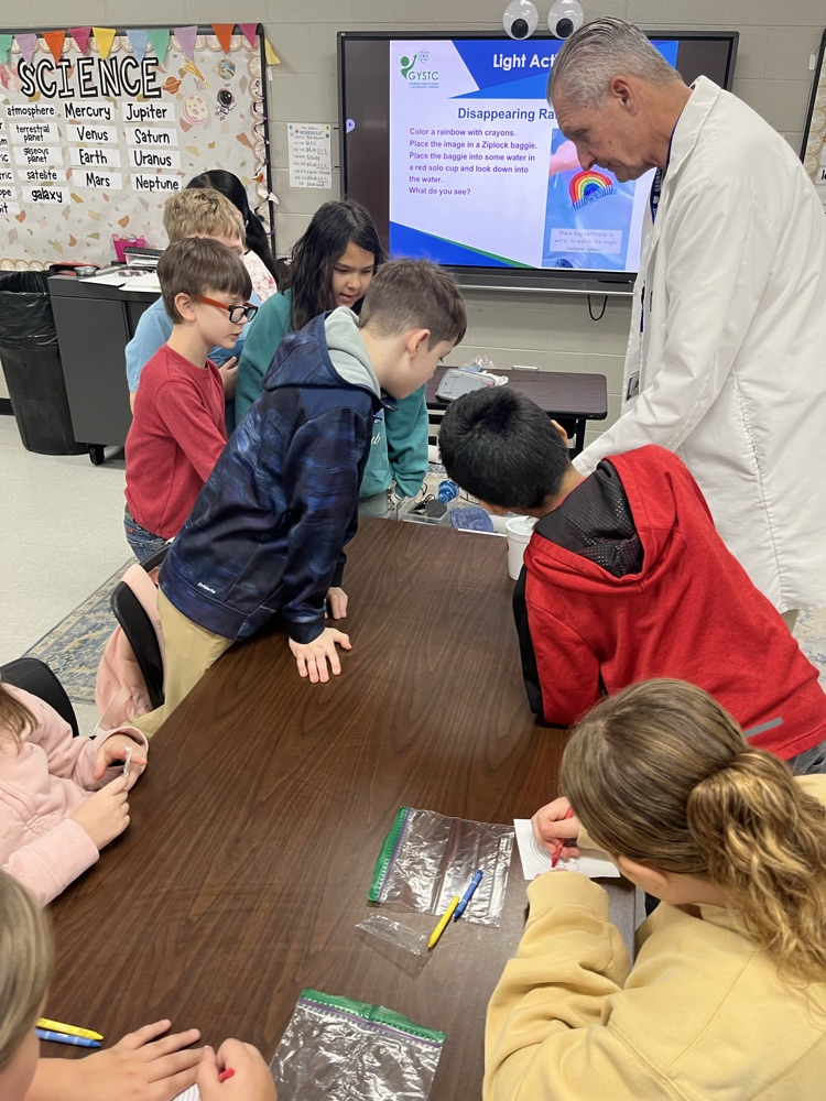 Dr. Bob visits 4th grade!