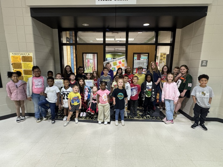 Congratulations to our February  Students of the Month! If your child missed the group picture, please share a photo in the comments! Way to go!