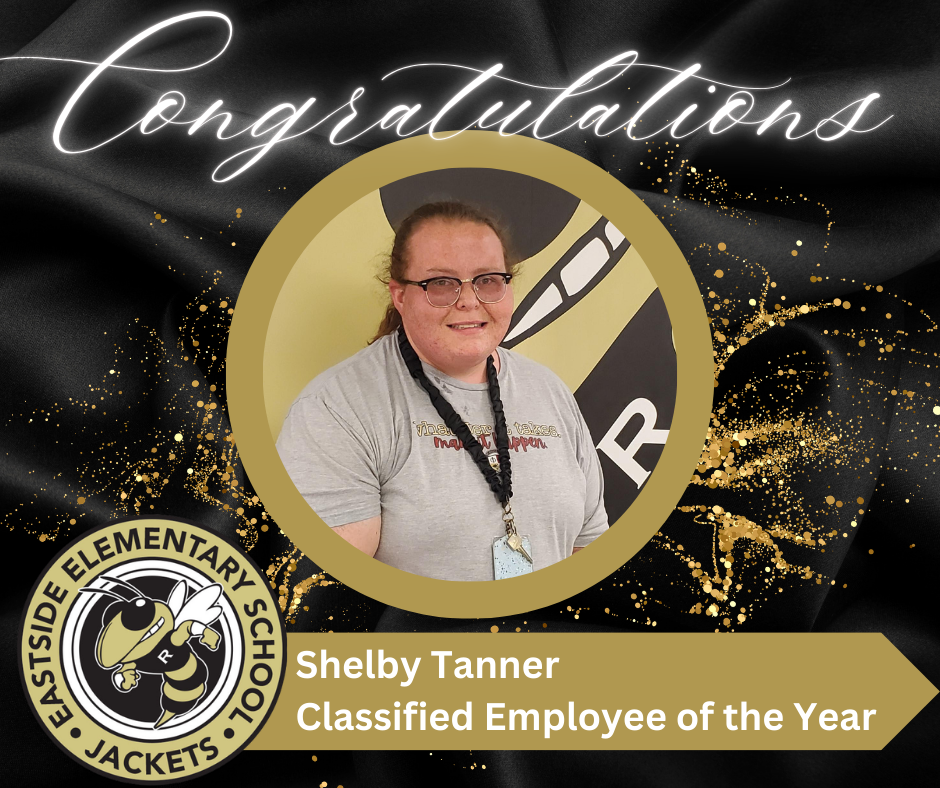 Classified Employee of the Year, Shelby Tanner
