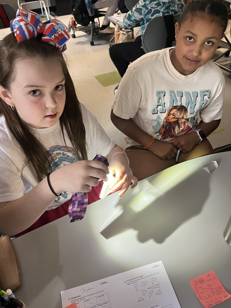 4th Grade exploring light!