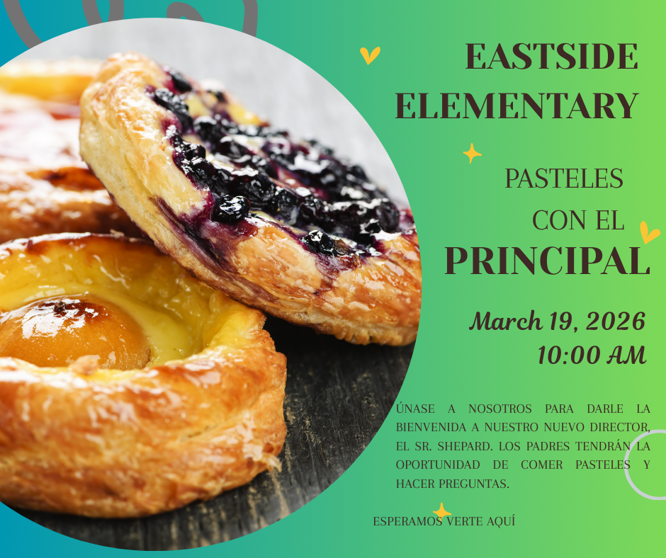 Spanish Version. of Pastries with the principal march 19, 10am