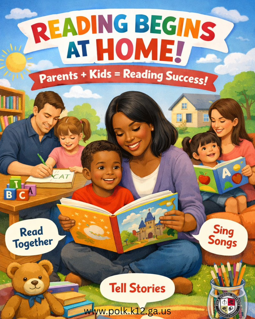 Reading Begins at Home graphic