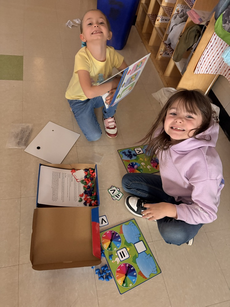 Spiral review collaborative group learning in math with Ms. Laukka. 