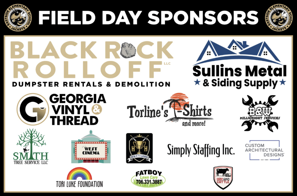 Field day sponsors