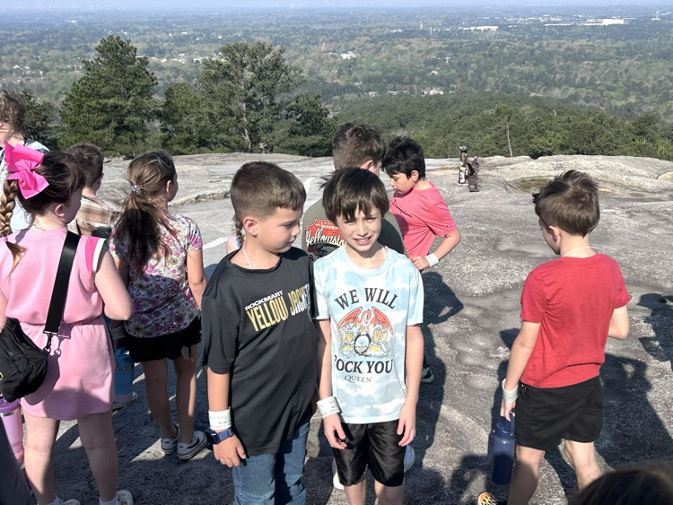 3rd grade Gifted students took learning to new heights on their field trip to Stone Mountain, where they enjoyed the Skyride Tram, a geology lesson, train ride, and Dinotorium. It was a day filled with fun & discovery!  