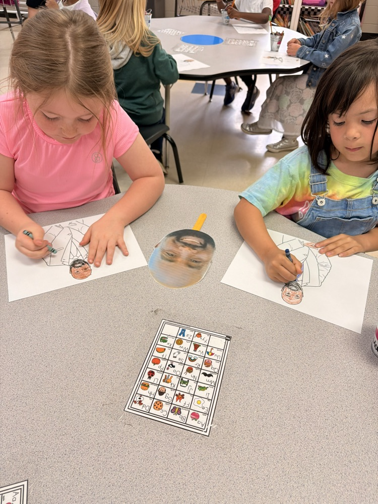 In honor of “Z Day” in our alphabet countdown Mr. Z visited Mrs. Haynes' class. He read the book “Alpha Oops the day Z went first” to her class. 