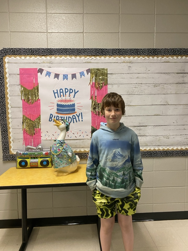 Happy Birthday to the following students who celebrated a birthday recently!! #happybirthday 