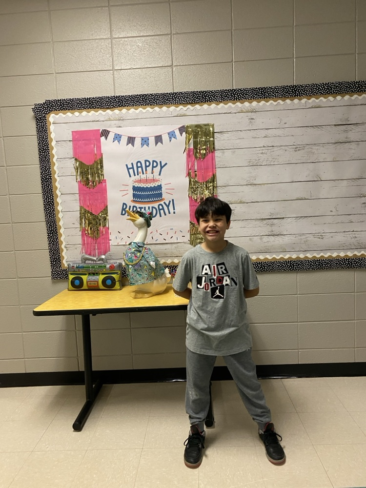Happy Birthday to the following students who celebrated a birthday recently!!