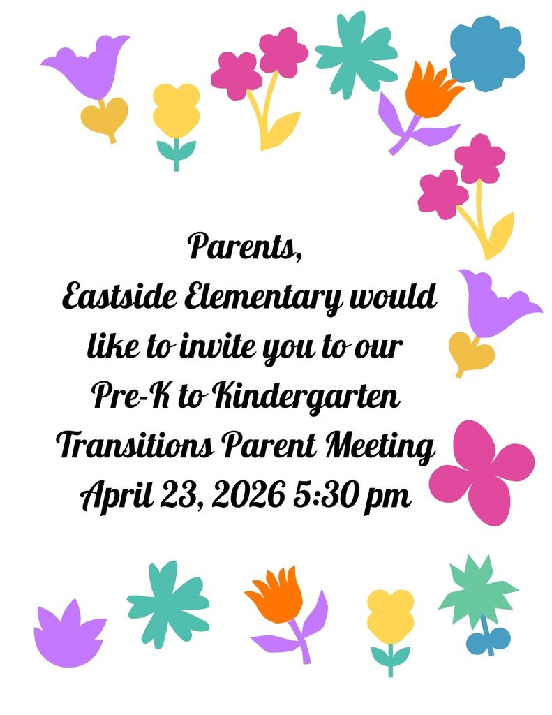 Transitions meeting invitation. April 23 at 5:30pm