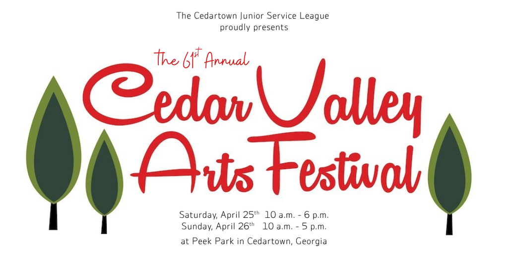 61st Annual Cedart Valley Arts Festival flyer