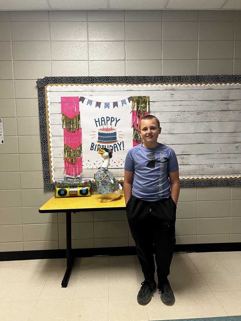 Happy Birthday to the following students who recently celebrated their birthdays!!