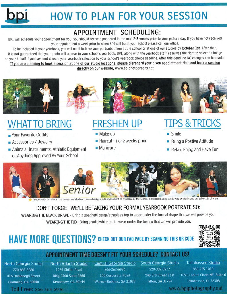 BPI how to plan for your session