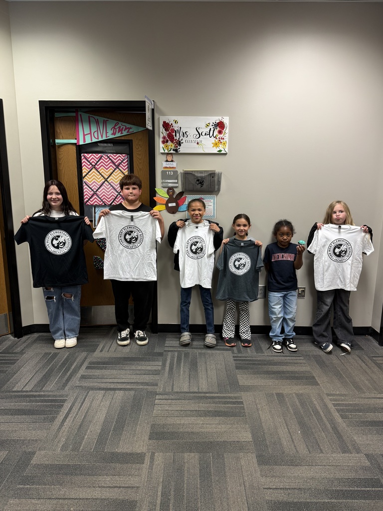 We are so proud of our Milestones drawing winners from this week! We will continue drawing names each day of testing next week! Remember to be on time, eat a healthy breakfast, and give it your BEST!  The picture is of the students that won the drawing each day this week.