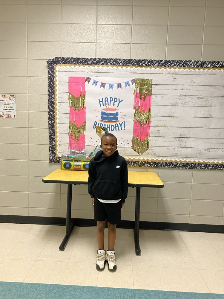 Happy Birthday to the following students who recently celebrated their birthdays!! pic of children posing with goose. 