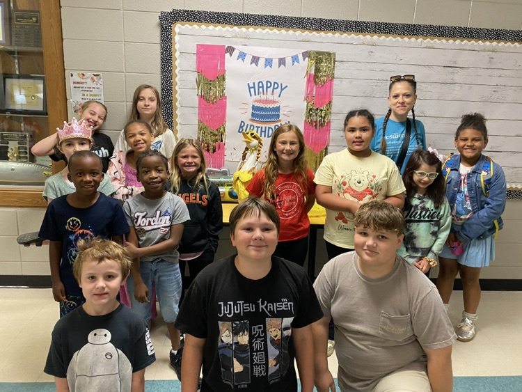 Happy Birthday to the following students who had or will have a birthday this May!!