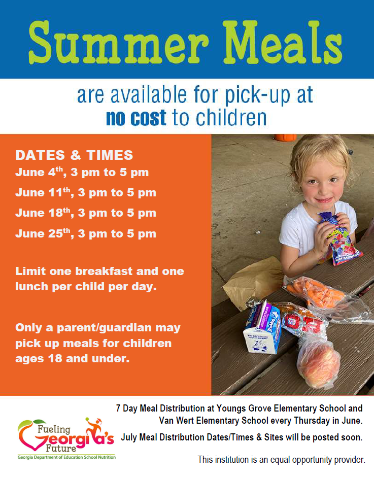 Summer Meals Flyer