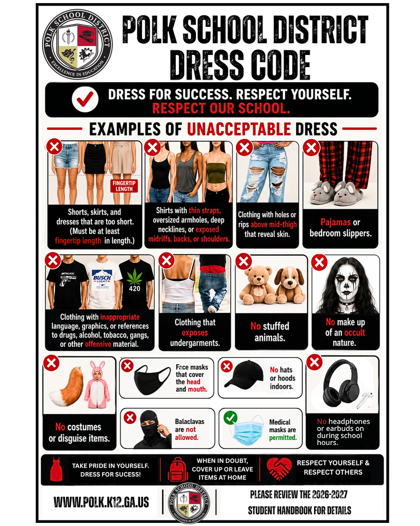 Dress Code flyer