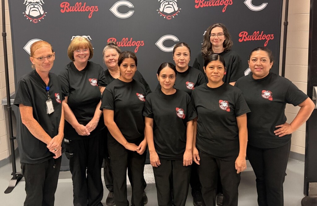 Cedatown Middle School Nutrition staff