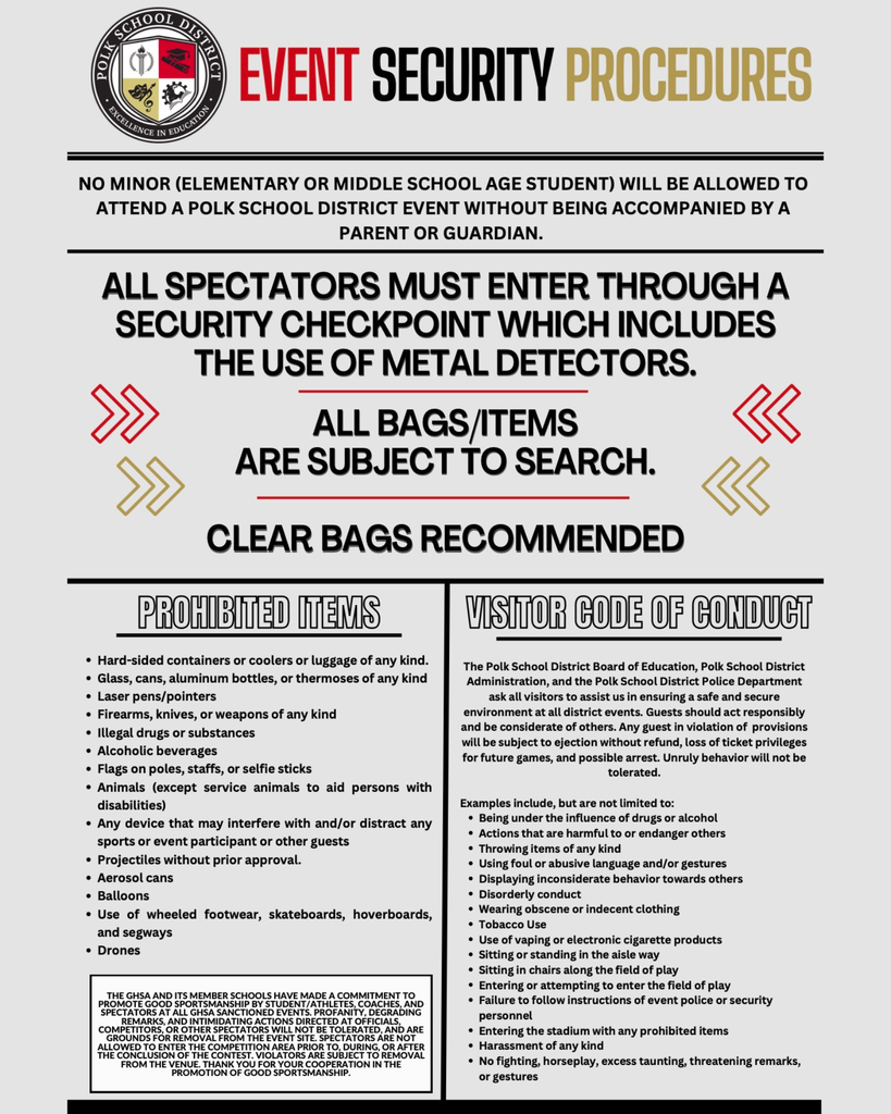 event security procedures