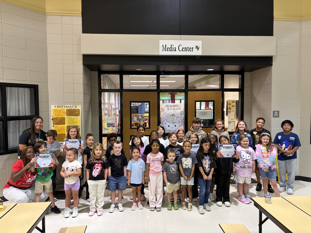 Congratulations to our Students of the Month for August!  This is a group picture of all of our students of the month for august . 