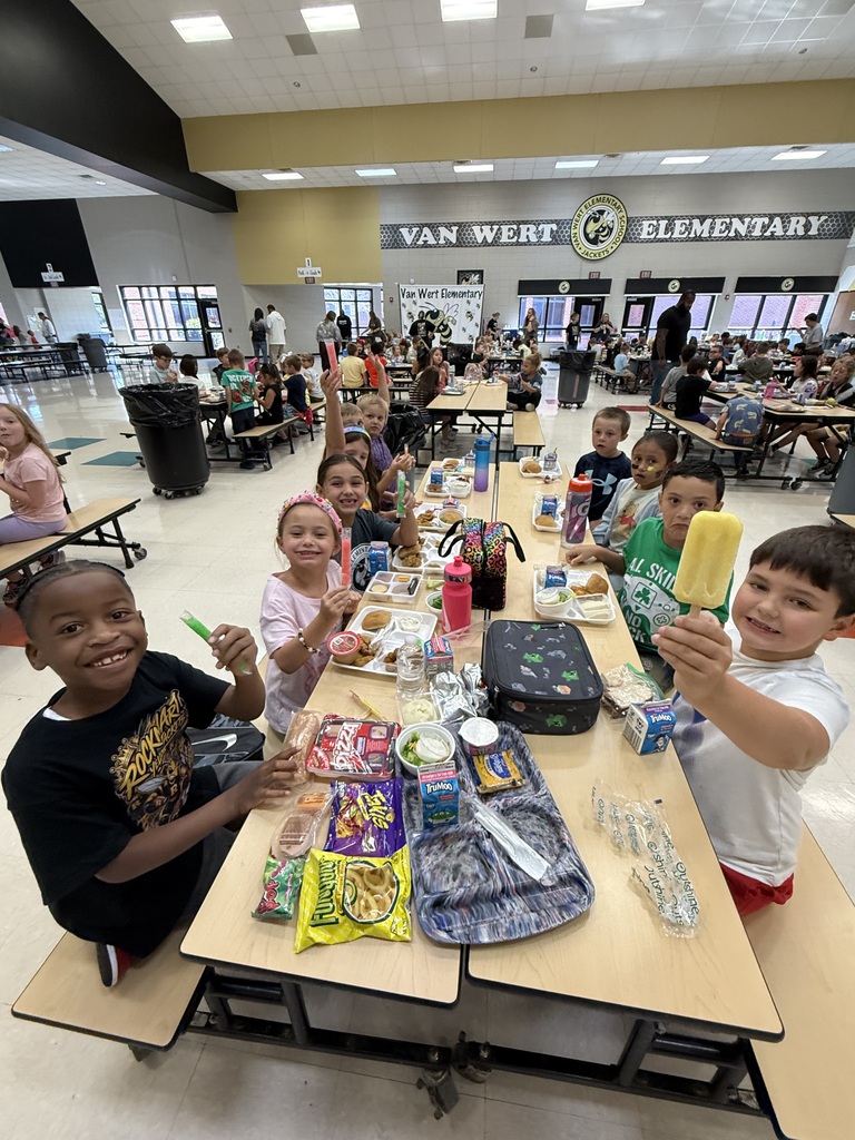 our first RAD today Random Attendance Day. Every student got a popsicle today for being at school. 