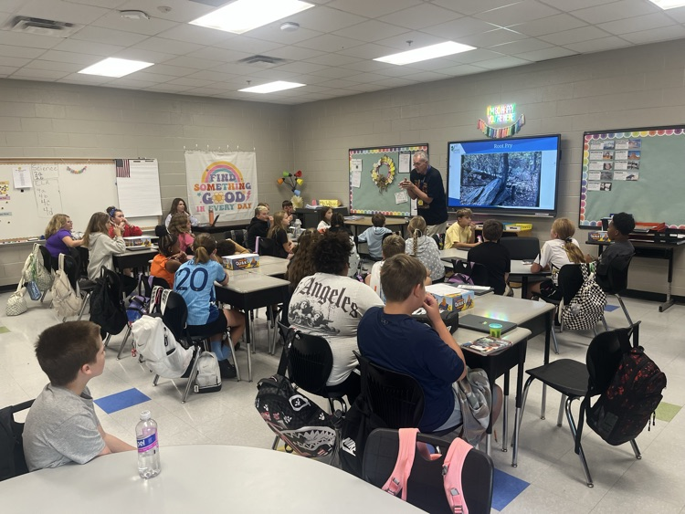 Dr. Bob Visits 5th Grade