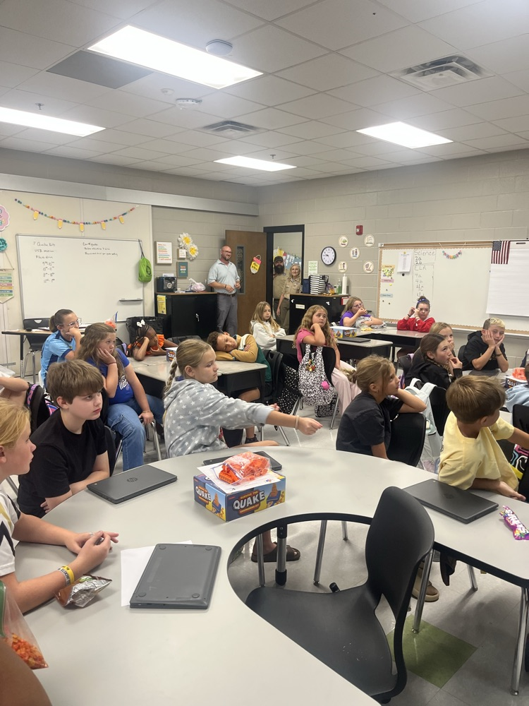 Dr. Bob Visits 5th Grade