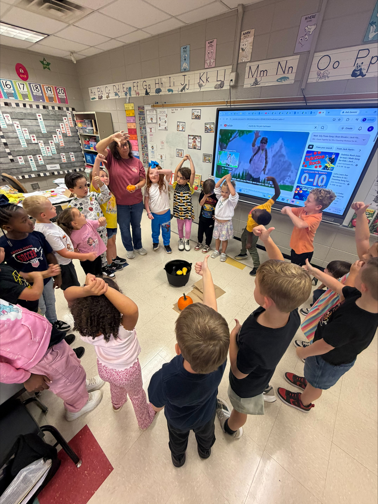 Ms. Ring's kindergarten class is having lots of fun learning about labeling and which objects sink or float.