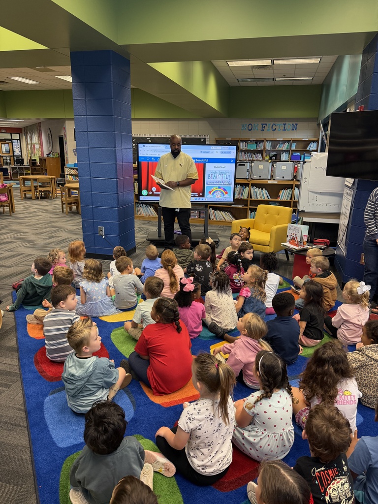 💛🖤📚 Celebrating Georgia Pre-K Week at Van Wert Elementary School! 📚🖤💛 What a special treat for our youngest Yellow Jackets! 🐝✨ Our very own Principal, Mr. Z, visited our Pre-K classrooms to share the joy of reading during Georgia Pre-K Week! He read Every Amazing Song by Coy Bowles and Malcolm Mitchell, a wonderful story that celebrates the power of music, imagination, and believing in the amazing possibilities within every child. 🎶📖 Picture of Mr. Z reading to Prek