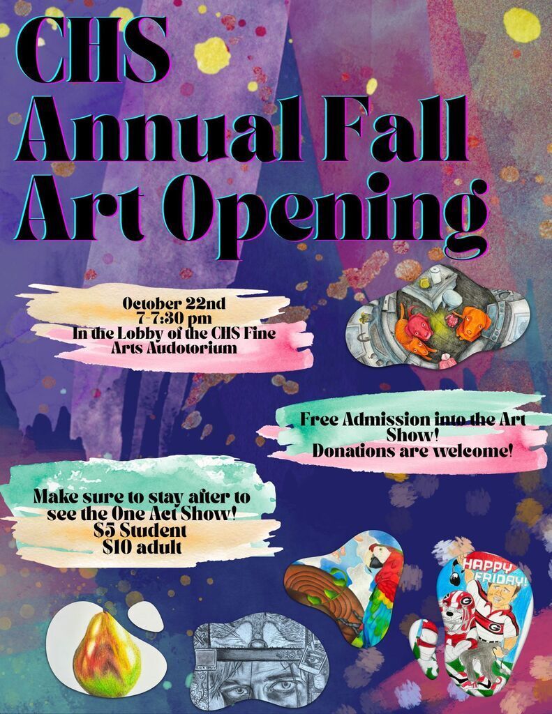 CHS Annual Fall Art Opening 2026