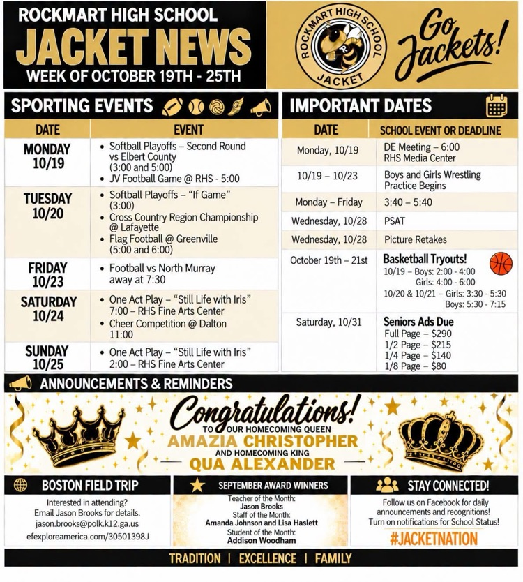 Newsletter (10/19)