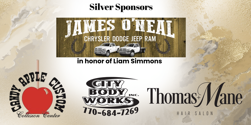 Silver Sponsors: James O'Neal Chrylser Dodge Jeep Ram, Candy Apple Custom, City Body Works, Thomas+Mane Hair Salon