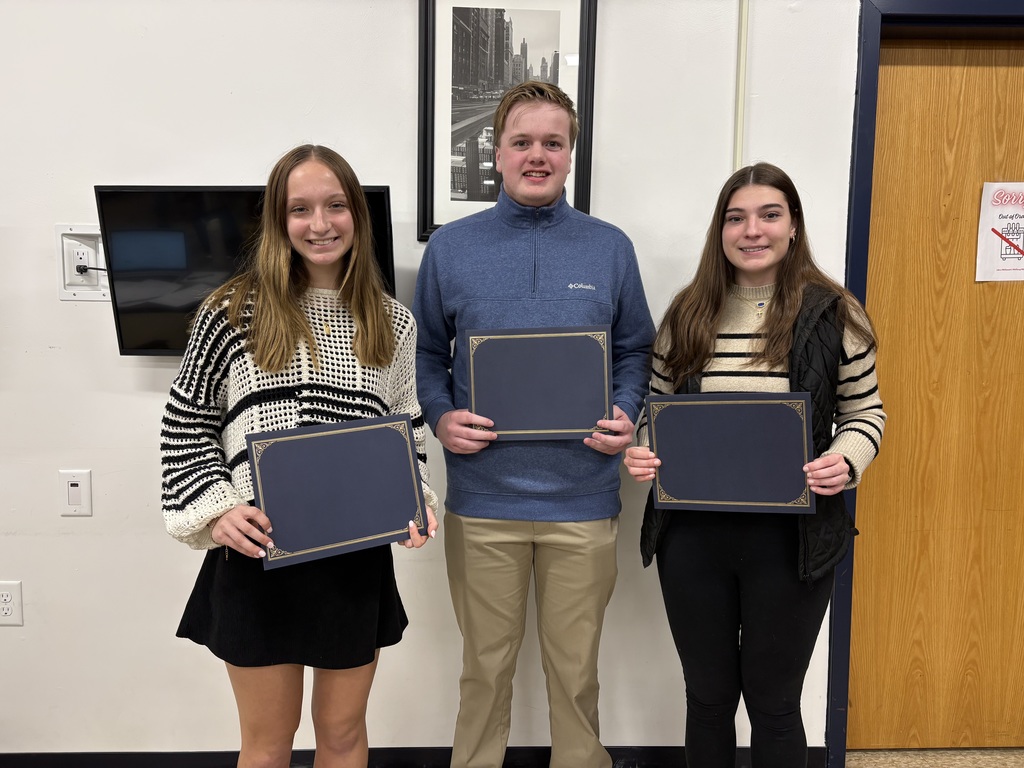 Laynie Mandrell, Aiden Terry- Messer, and Elsa Monaco.